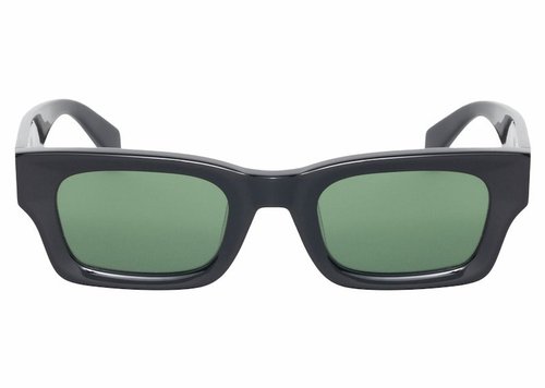 Stüssy Vincent Sunglasses - Black/Green - 338267