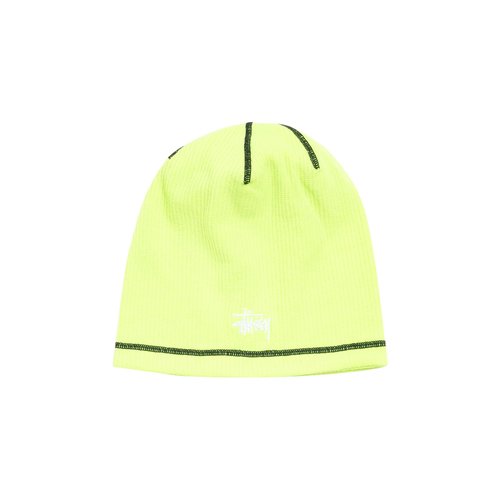 Stüssy Waffle Skullcap - Lime - 1321228-LIME