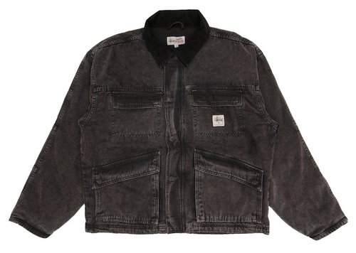 Stüssy Washed Canvas Shop Jacket 'Brown' - 115589 | Solesense