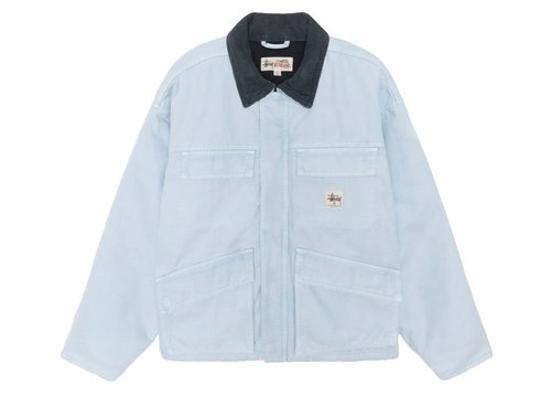 【92】STUSSY Washed Canvas Shop Jacket Jacket Stüssy Washed Canvas Shop Jacket | Freshlabels.cz