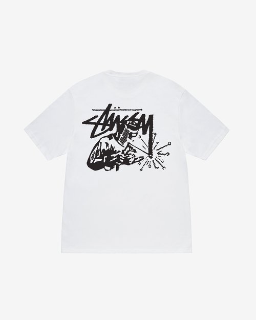 Stüssy Welder T-Shirt 'Black' - 1905138 | Solesense
