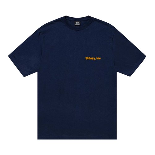 Stüssy Wiki Tee - Navy Blue - 1904908-NAVY