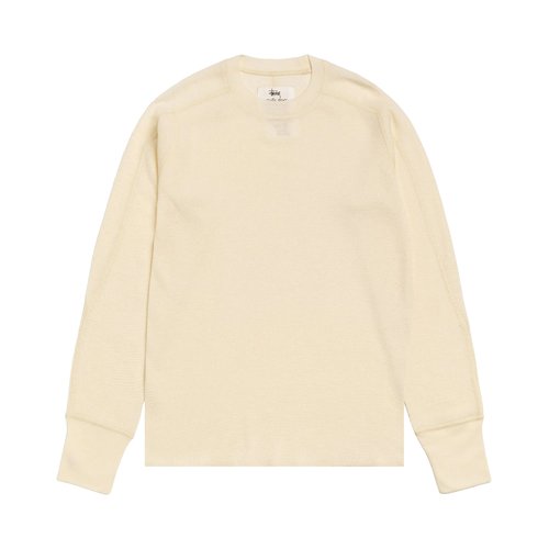 Stüssy Wool Base Layer Thermal - Ecru - 1140374-ECRU