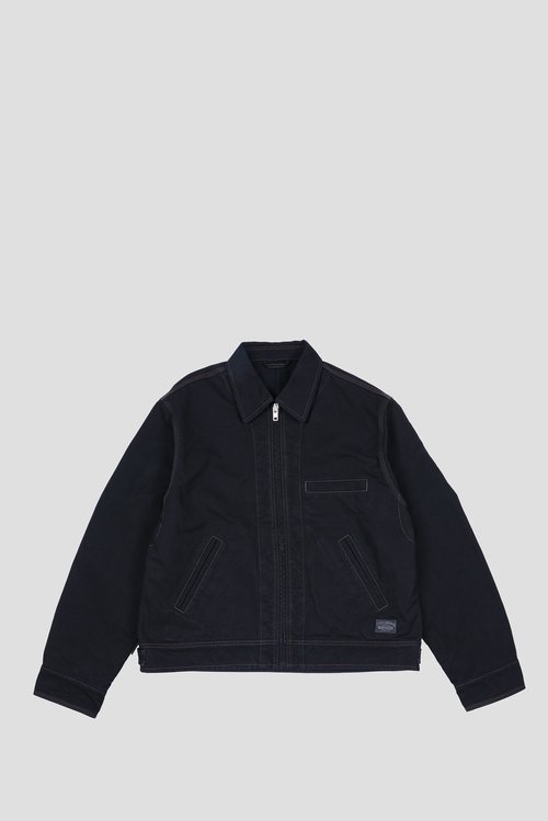 Stüssy Work Jacket Collared - Black - 115898-BLAC