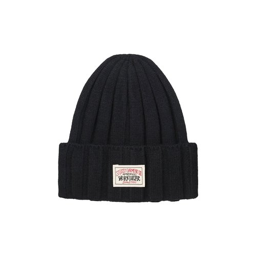 Stüssy Workwear Cuff Beanie - Black - 1321147-BLAC