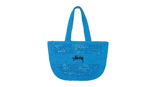 Stüssy Woven Tote Bag - Blue