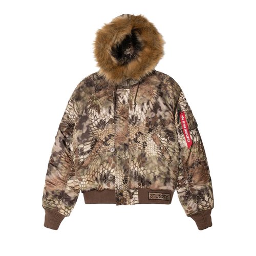 Stüssy x Alpha Kryptek N-2B Short Waist Parka - Highlander - 115723-HIGH