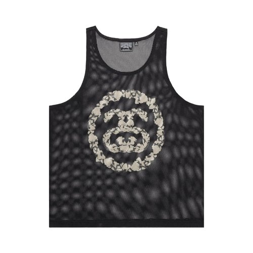 Stüssy x Denim Tears Mesh Tank - 314070-BLAC