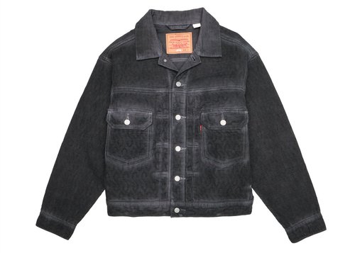 Stüssy x Levi's Dyed Jacquard Jacket - Black