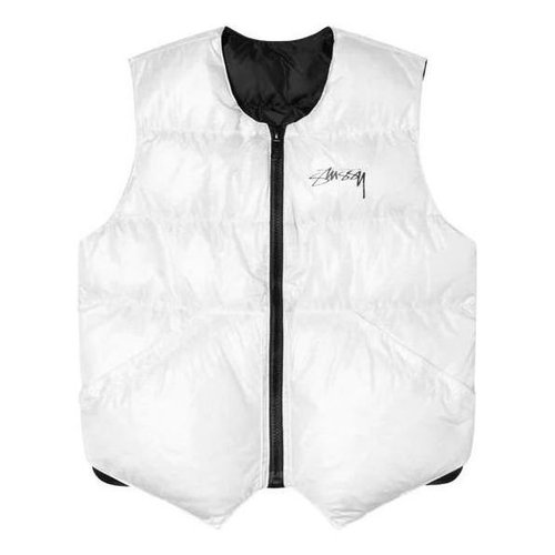 Stüssy x OL CDW Reversible Down Vest - White/Black - 315292