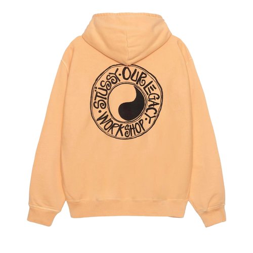Stüssy x Our Legacy Work Shop Buana Hoodie - 3923960-PEAC