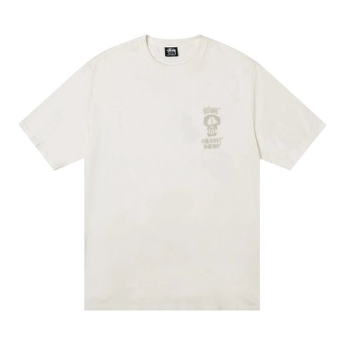 ★関税込★Stussy★Our Legacy Work Shop Surf Skull T clay★ Our Legacy - OL Surf Skull Pig. Dyed Tee Black
