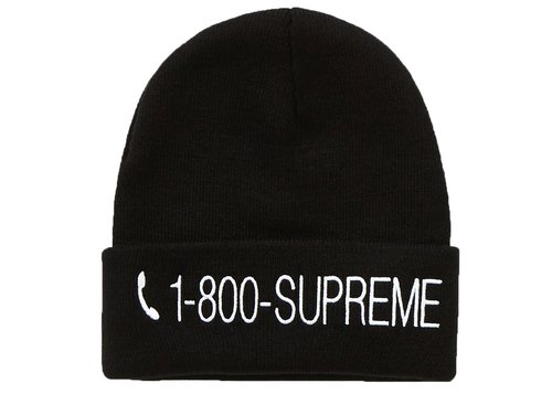 Supreme 1800 Beanie - Black
