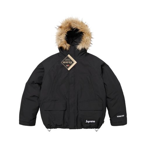 Supreme 2-In-1 GORE-TEX Parka + Reversible 700-Fill Down Liner Jacket - FW25J5 BLACK