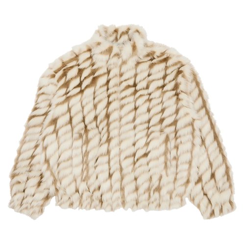 Supreme 2-Tone WINDSTOPPER Faux Fur Jacket - SS25J11 TAN