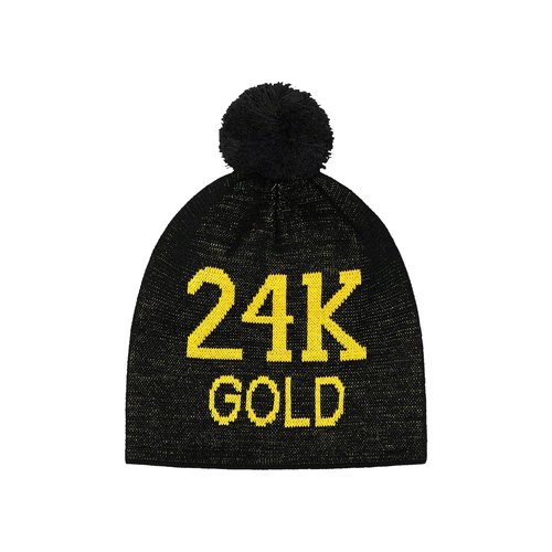 Supreme 24K Gold Beanie - FW22BN48 BLACK