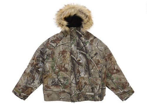 Supreme 2in1 GORETEX Parka Jacket + Reversible 700Fill Down Liner Jacket - Realtree Ap Camo