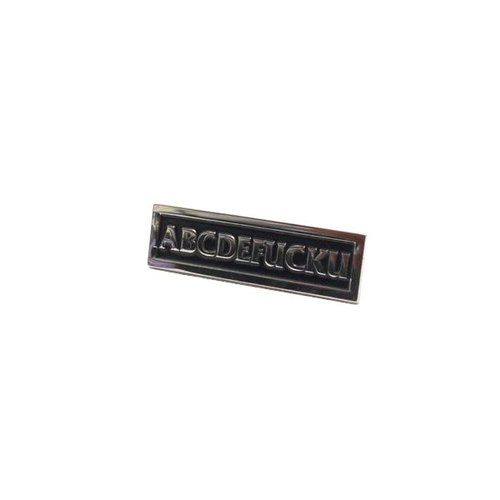 Supreme ABC Pin - Silver