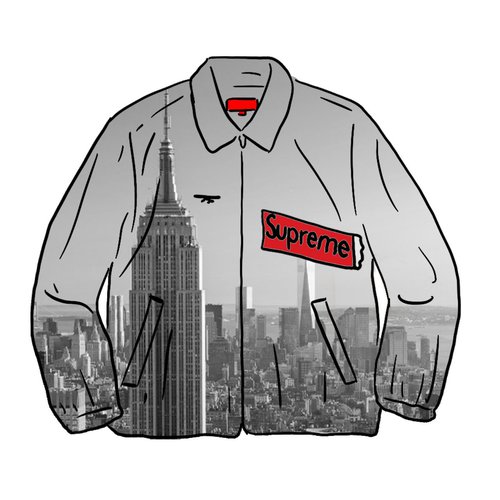 ジャケット・アウター Supreme Aerial Tapestry Jacket 2020AW Supreme Aerial Tapestry Harrington Jacket (FW20) - $358