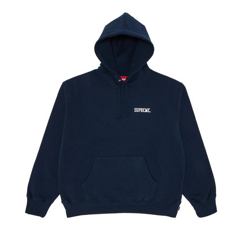 Supreme Anarchy Hooded Sweatshirt - FW24SW35 NAVY