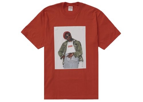 Supreme André 3000 Tee Shirt - Tomato