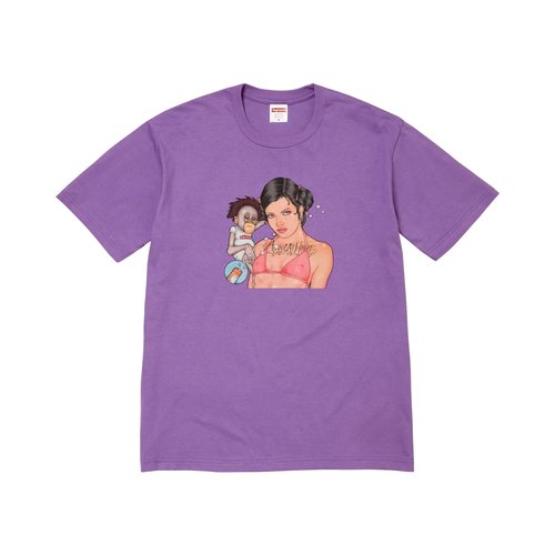 Supreme Angel Tee - FW25T64 PURPLE