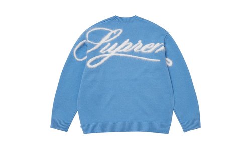 Supreme Angora Script Sweater SU26809 - SU26809