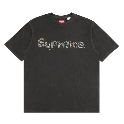 Supreme Animal Kingdom Short-Sleeve Top - SS23KN71 BLACK