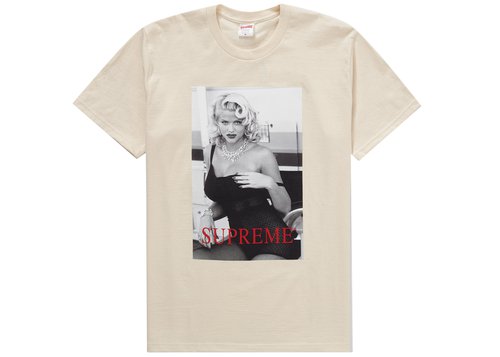 Supreme Anna Nicole Smith Tee Shirt - Natural