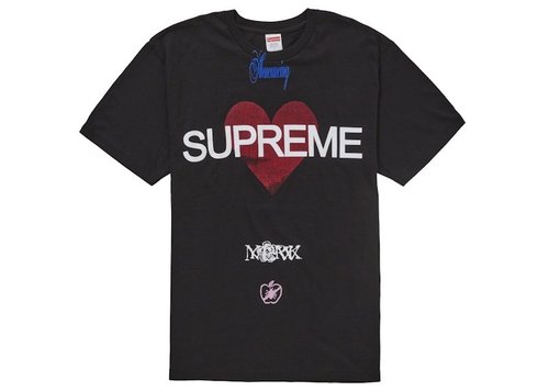 Supreme Announcing Tee Shirt - Black