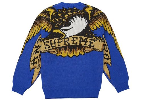 Supreme ANTIHERO Sweater - Blue