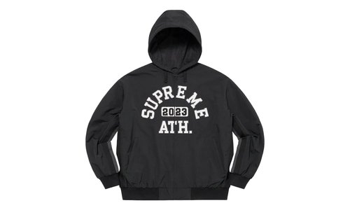 Supreme Applique Hooded Track Jacket SU27077 - SU27077