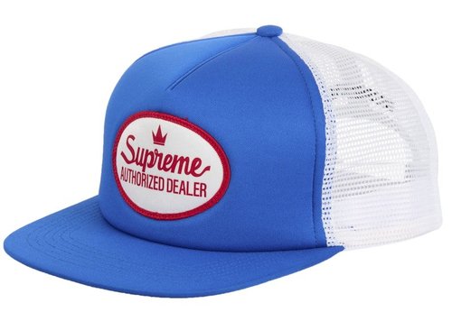 Supreme Authorized Mesh Back 5Panel SS25 - Blue