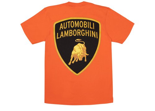 Supreme Automobili Lamborghini Tee Shirt - Orange