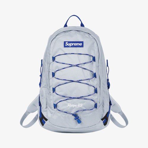 Supreme Backpack Silver SS22 'SilverSeason:Spring/Summer 2022