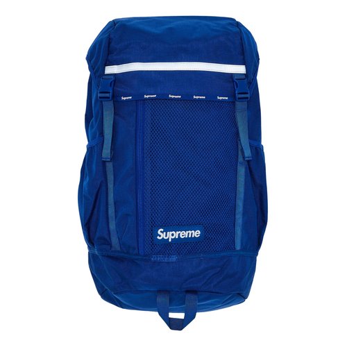 Supreme Backpack 'Blue' Carvela Cream Weave Bag RvceShops