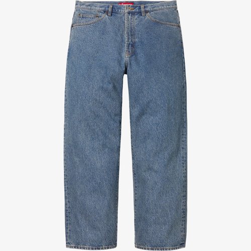Jeans Bleu Un Jean DÃ©lavÃ© Supreme Baggy Jean 3-Tiered FW24