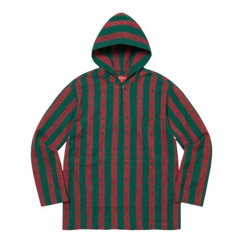 Supreme Baja Hooded Shirt - Green - SUP-SS22-122