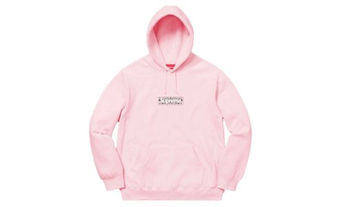 Supreme Bandana Box Logo Hooded Sweatshirt Pink - Rose