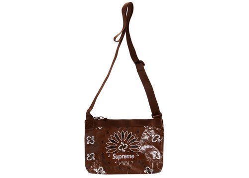 Supreme Bandana Tarp Side Bag 'Bright Green' | Solesense