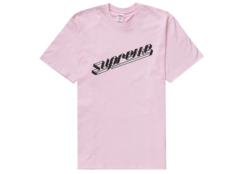 Supreme Banner Tee Shirt FW23 - Light Pink