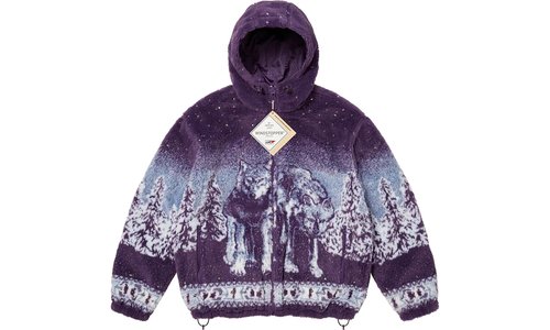 Supreme b.b. Simon Reversible Hooded Fleece Jacket SU26717 - SU26717