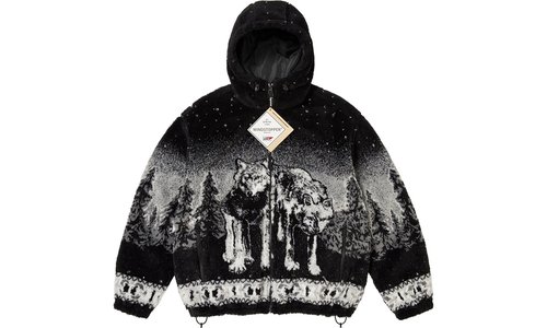 Supreme b.b. Simon Reversible Hooded Fleece Jacket SU26718 - SU26718