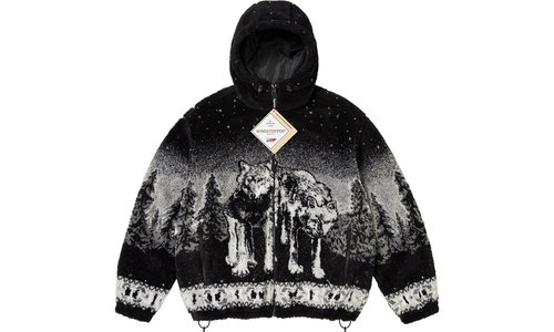Supreme b.b. Simon Reversible Hooded Fleece Jacket SU26718 - SU26718