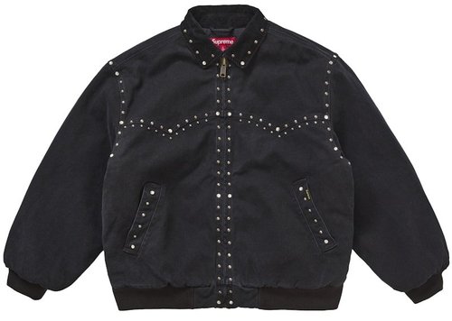 Supreme B.B. Simon Studded Puffer Jacket 'Black' | Solesense