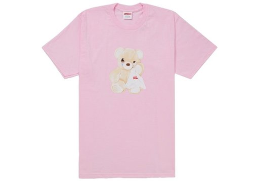 Supreme Bear Tee Shirt SS25 - Light Pink