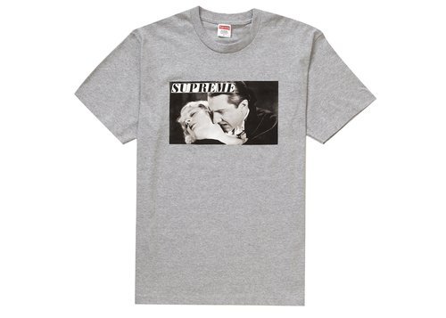 Supreme Bela Lugosi Tee Shirt - Heather Grey