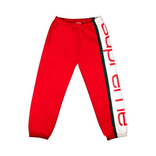 Supreme Big Logo Paneled Sweatpant - FW20P60 RED