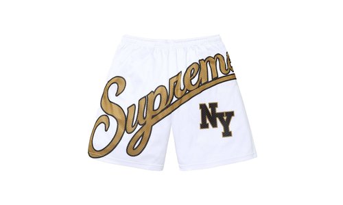 Supreme Big Script Mesh Short SU25851 - SU25851