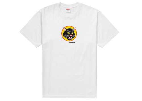 Supreme Black Cat Tee 